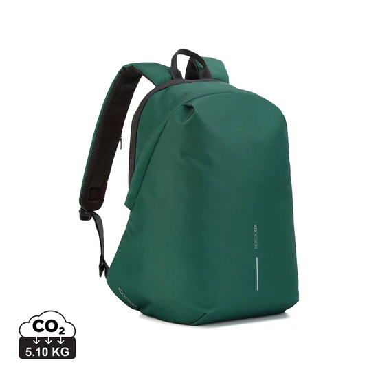 Bobby Soft lopásbiztos hátizsák forest green, fekete  