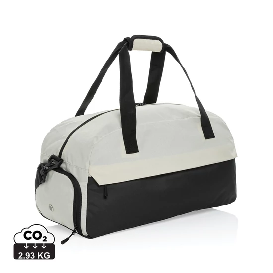Kazu AWARE™ RPET basic hétvégi hordtáska off white  