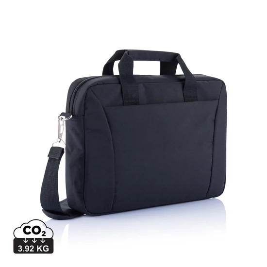 15,4”-os laptop táska fekete  
