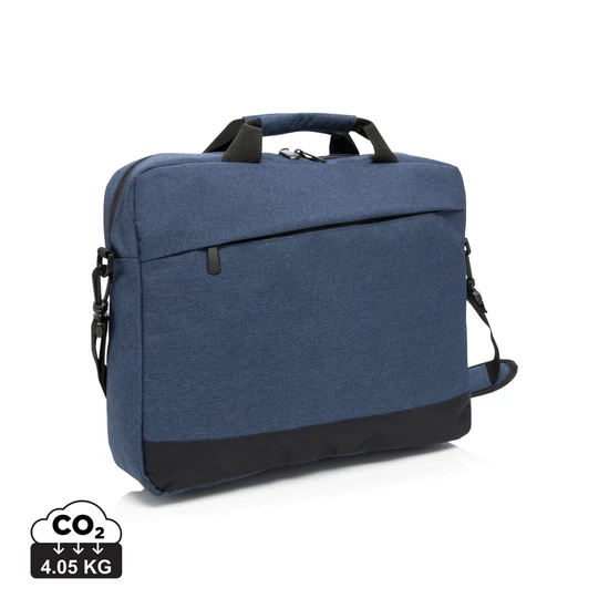 Trend 15”-os laptop táska sötétkék, fekete  