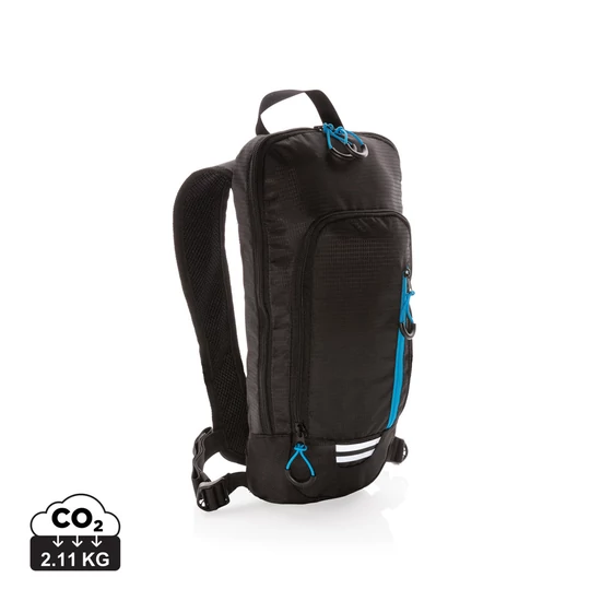 Explorer ribstop kis méretű túrahátizsák 7L PVC-mentes fekete, kék  