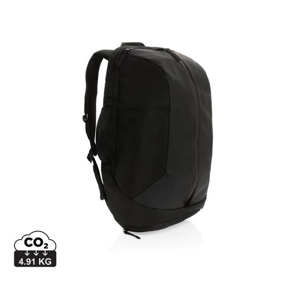 Swiss Peak AWARE™ RPET 15,6"-es munka/edző hátizsák fekete  