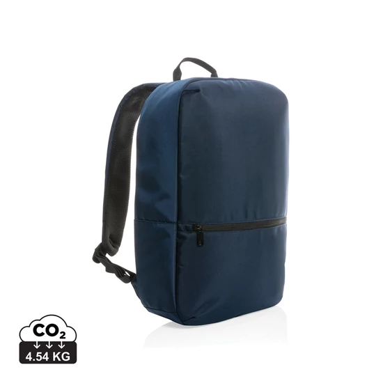 Impact AWARE™ 1200D minimalista 15,6"-es laptop hátizsák sötétkék, szürke  