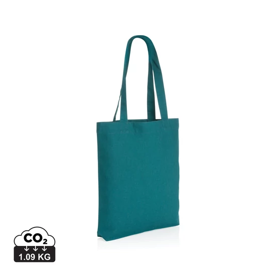Impact Aware™ 285 gsm újrahasznosított vászon hordtáska verdigris  