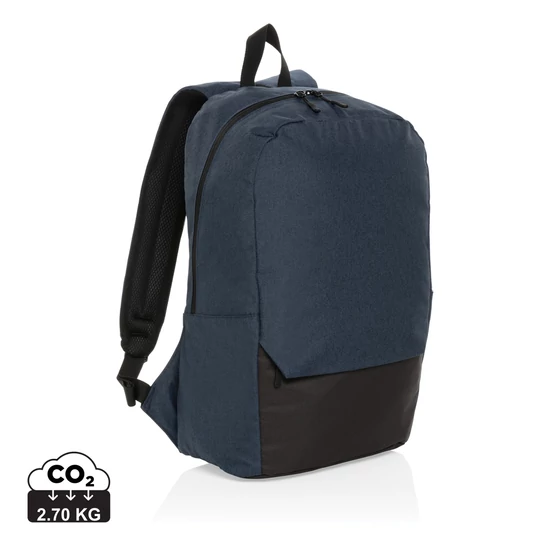 Kazu AWARE™ RPET alap 15,6"-es laptop hátizsák kék  