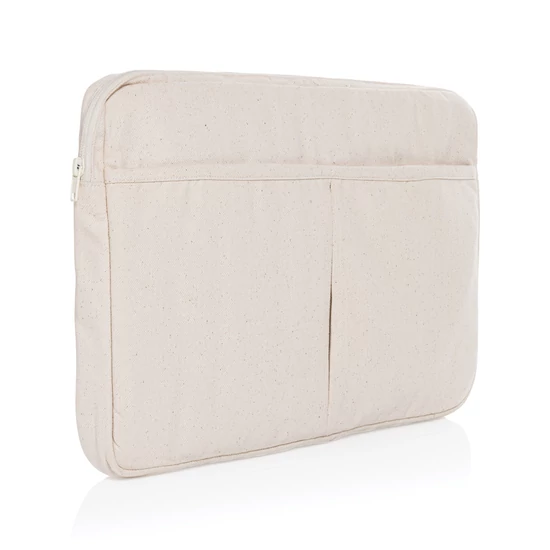 Laluka AWARE™ újrahasznosított vászon 15,6"-es laptop tok off white  