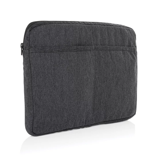 Laluka AWARE™ újrahasznosított vászon 15,6"-es laptop tok kőszén  