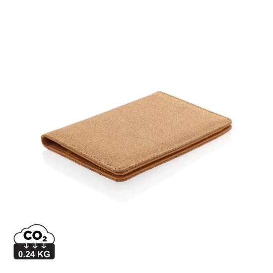 Parafa RFID-biztos útlevéltartó barna  