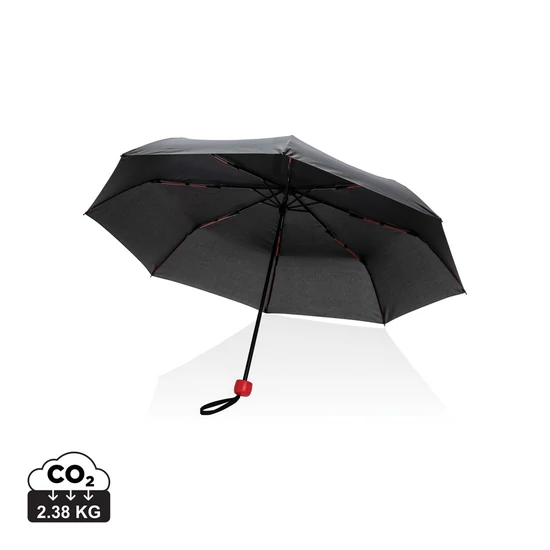 20,5"-es Impact AWARE™ RPET mini esernyő 190T piros  