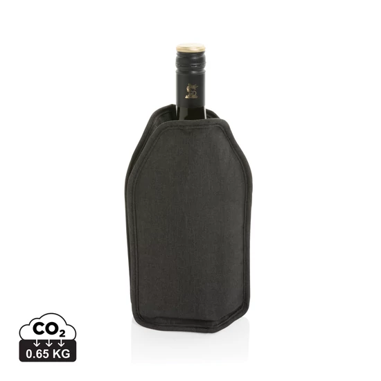 Vino AWARE™ RPET borhűtő tasak fekete  
