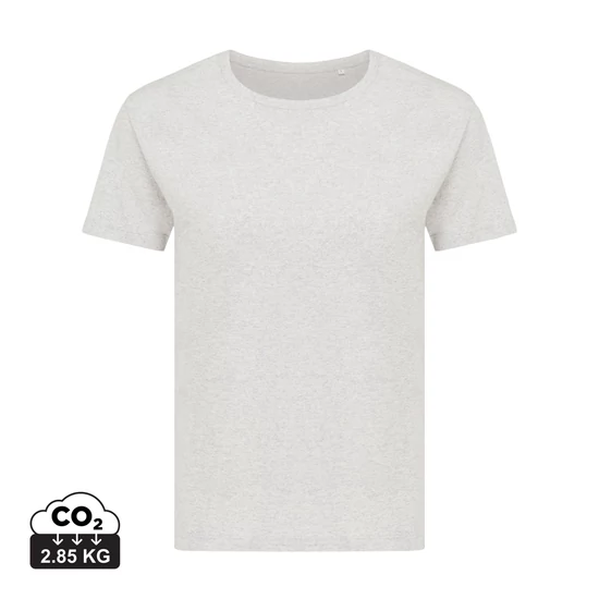 Iqoniq Yala női könnyű újrahasznosított pamut póló light heather grey XXXL Female