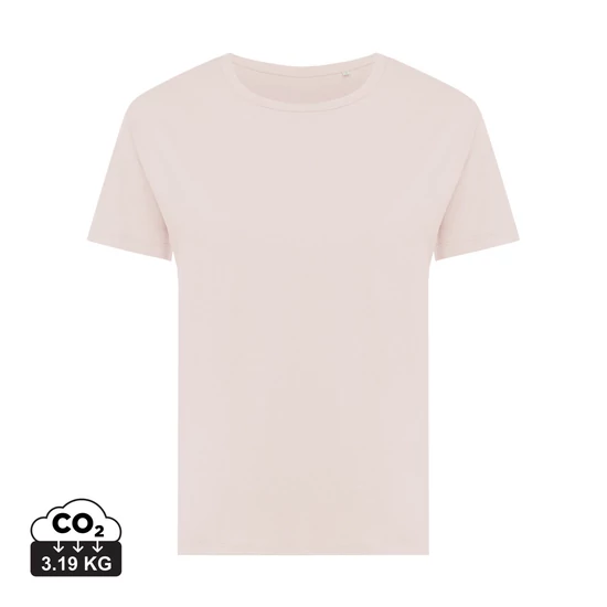 Iqoniq Yala női könnyű újrahasznosított pamut póló cloud pink L Female
