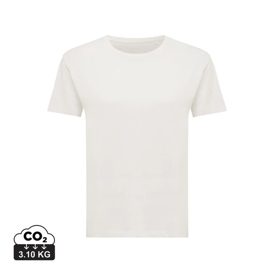 Iqoniq Yala női könnyű újrahasznosított pamut póló ivory white XS Female