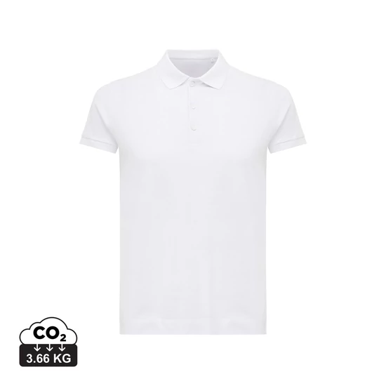 Iqoniq Yosemite újrahaszn. pamut női piké póló recycled white L Female