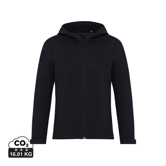 Iqoniq Makalu női újrahaszn. poliészter softshell dzseki fekete M Female