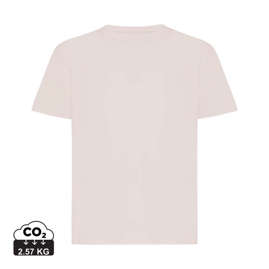 Iqoniq Koli gyermek újrahasznosított pamut póló cloud pink 34 Kids