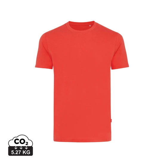 Iqoniq Bryce újrahasznosított pamut póló luscious red XS Unisex