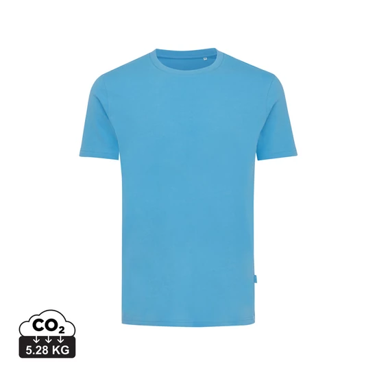 Iqoniq Bryce újrahasznosított pamut póló tranquil blue L Unisex