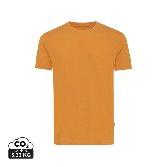 Iqoniq Bryce újrahasznosított pamut póló sundial orange L Unisex