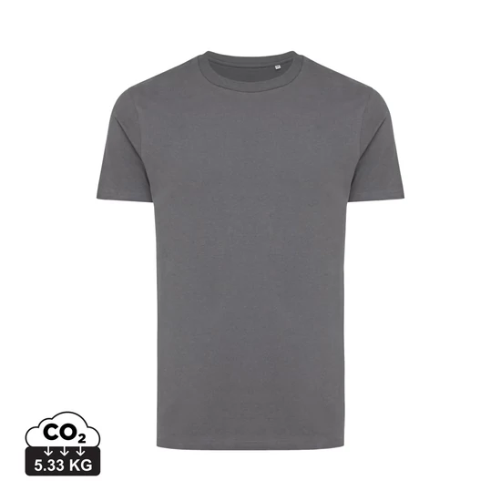 Iqoniq Bryce újrahasznosított pamut póló kőszén XXL Unisex