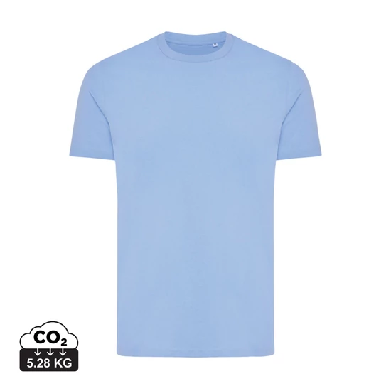 Iqoniq Bryce újrahasznosított pamut póló sky blue XL Unisex