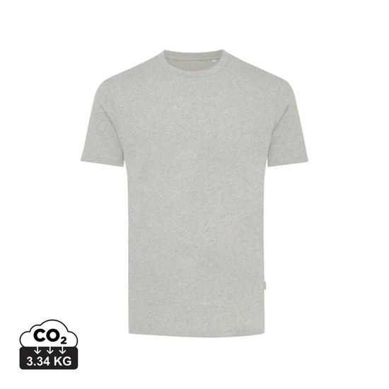 Iqoniq Manuel újrahasznosított pamut póló festetlen heather grey M Unisex