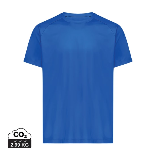 Iqoniq Tikal újrah. poliészter gyorsan száradó sport póló királykék 5XL Unisex