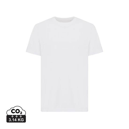 Iqoniq Kakadu laza szabású újrahasznosított pamut póló recycled white M Unisex