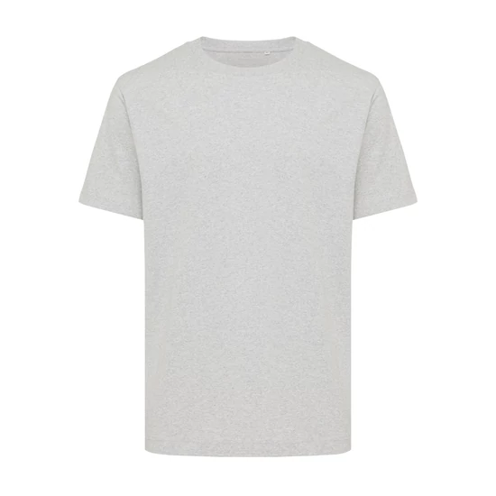 Iqoniq Kakadu laza szabású újrahasznosított pamut póló heather grey XXS Unisex