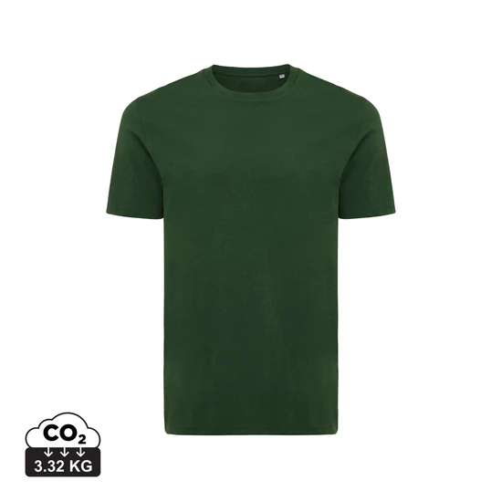 Iqoniq Sierra könnyű újrahasznosított pamut póló forest green XXXL Unisex