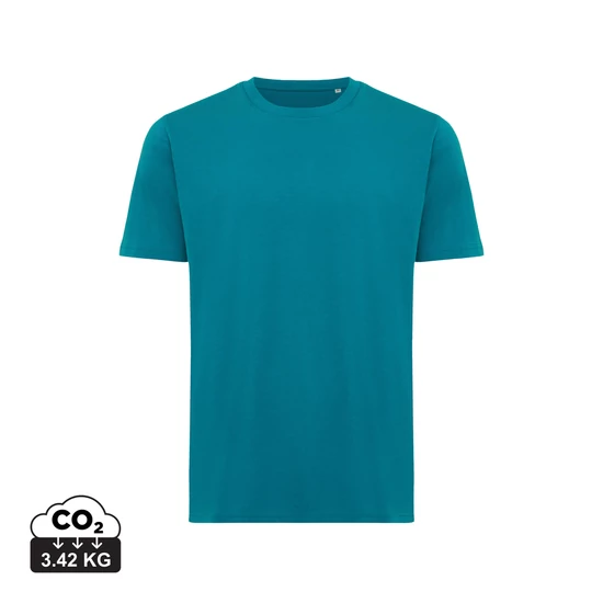 Iqoniq Sierra könnyű újrahasznosított pamut póló verdigris L Unisex
