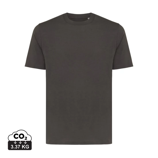 Iqoniq Sierra könnyű újrahasznosított pamut póló kőszén XXXL Unisex