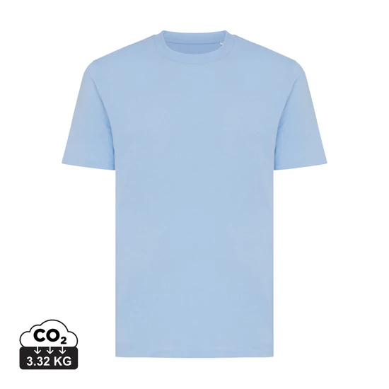 Iqoniq Sierra könnyű újrahasznosított pamut póló sky blue L Unisex