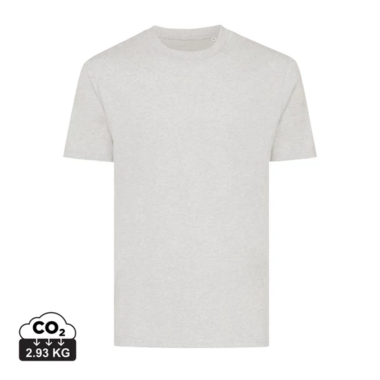 Iqoniq Sierra könnyű újrahasznosított pamut póló light heather grey 4XL Unisex