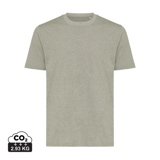 Iqoniq Sierra könnyű újrahasznosított pamut póló light heather green L Unisex