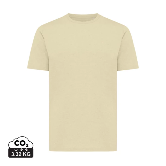 Iqoniq Sierra könnyű újrahasznosított pamut póló cream yellow L Unisex