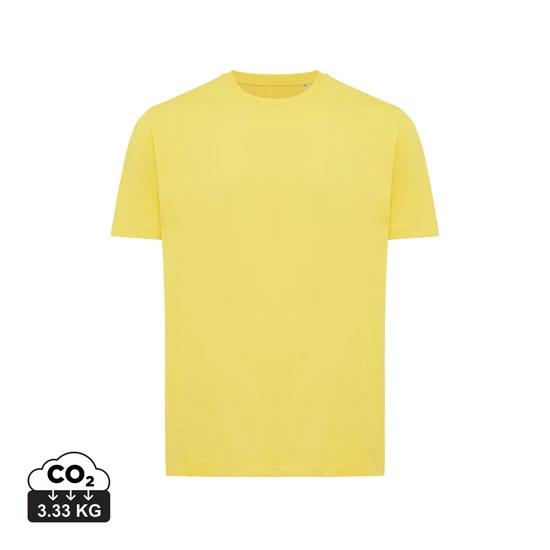 Iqoniq Sierra könnyű újrahasznosított pamut póló sárga XXXL Unisex