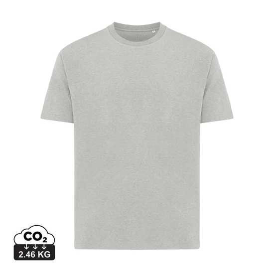 Iqoniq Teide újrahasznosított pamut póló heather grey 4XL Unisex