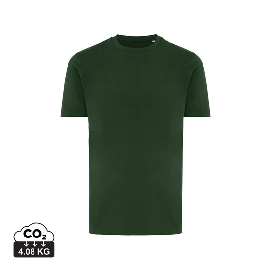 Iqoniq Brett újrahasznosított pamut póló forest green L Unisex