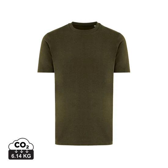 Iqoniq Brett újrahasznosított pamut póló khaki XL Unisex
