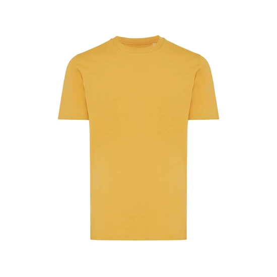 Iqoniq Brett újrahasznosított pamut póló ochre yellow XXXL Unisex