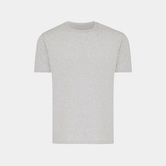Iqoniq Brett újrahasznosított pamut póló light heather grey XXXL Unisex