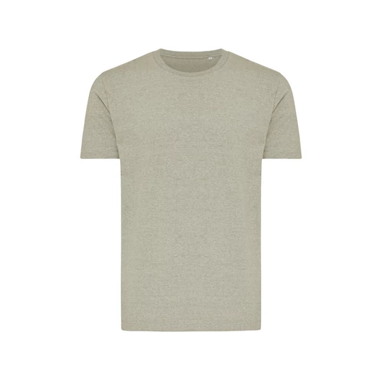 Iqoniq Brett újrahasznosított pamut póló light heather green XXXL Unisex