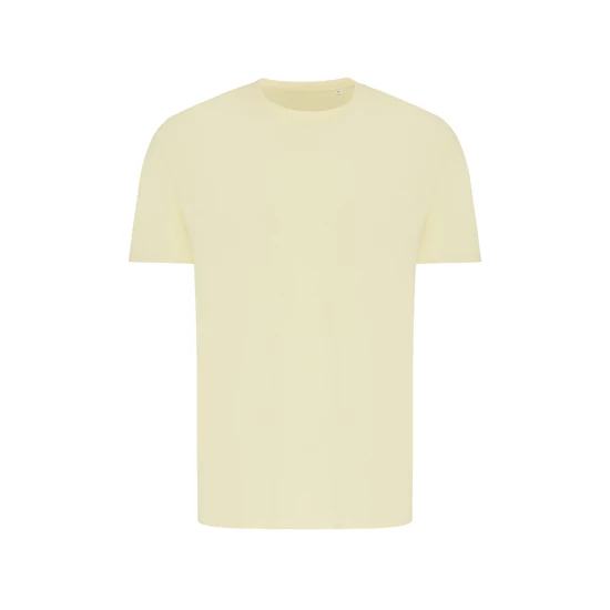 Iqoniq Brett újrahasznosított pamut póló cream yellow XXS Unisex