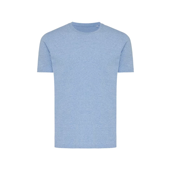 Iqoniq Brett újrahasznosított pamut póló light heather blue XXL Unisex