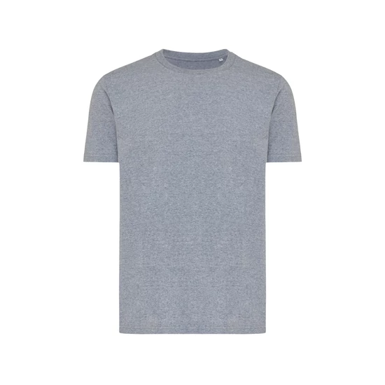 Iqoniq Brett újrahasznosított pamut póló light heather navy XXXL Unisex