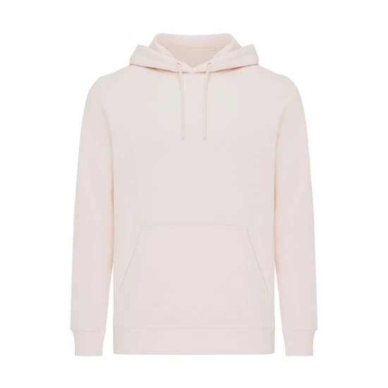Iqoniq Rila könnyű újrah. pamut kapucnis pulóver cloud pink XXS Unisex
