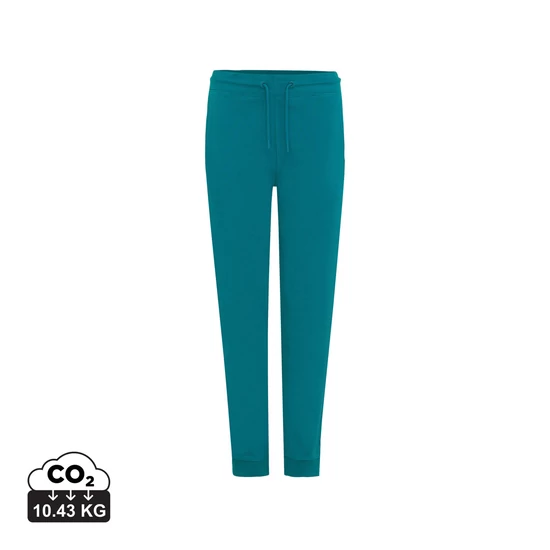 Iqoniq Cooper újrahasznosított pamut szabadidő nadrág verdigris L Unisex