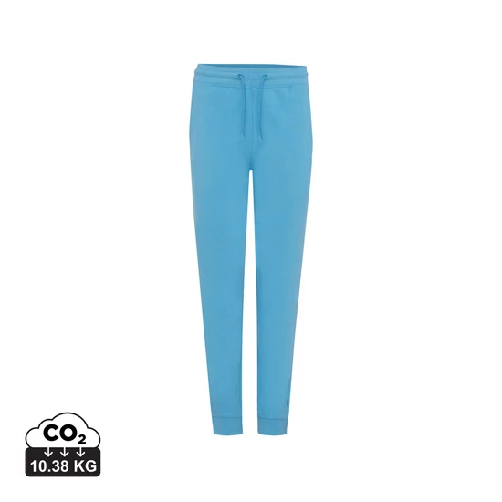 Iqoniq Cooper újrahasznosított pamut szabadidő nadrág tranquil blue L Unisex