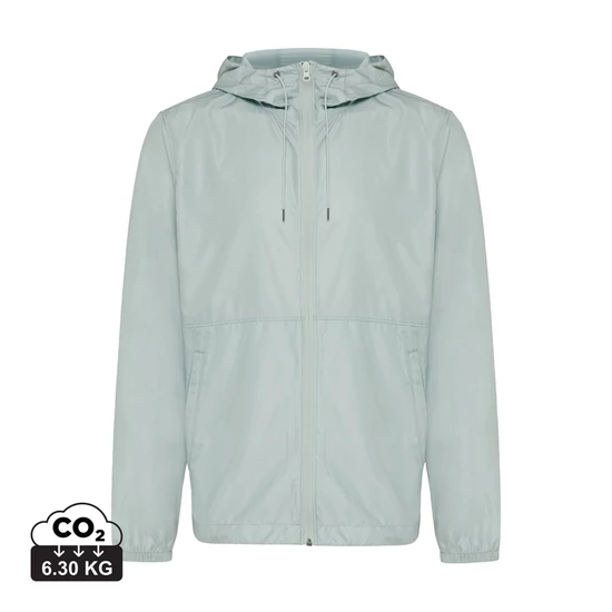 Iqoniq Logan újrahasznosított poliészter könnyű dzseki Iceberg green XXL Unisex